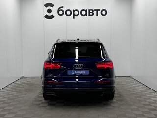 2018 Audi Q7 II (4M), синий, 4150000 рублей, вид 4