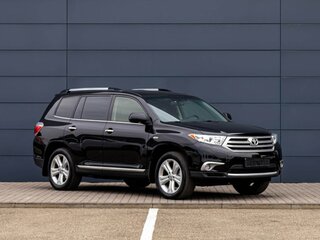 2013 Toyota Highlander II (XU40) Рестайлинг, чёрный, 1995000 рублей, вид 3