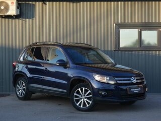 2013 Volkswagen Tiguan I Рестайлинг, синий, 1149999 рублей, вид 4