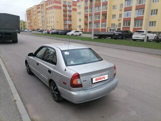 2000 Hyundai Accent II, серебристый, 165000 рублей, вид 5