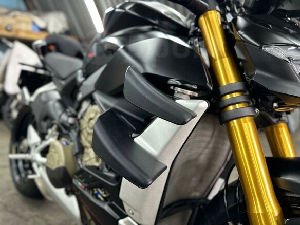 2022 Ducati Streetfighter V4, чёрный, 1950000 рублей - вид 14