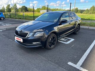 2018 Skoda Octavia III (A7) Рестайлинг, чёрный, 1900000 рублей, вид 3