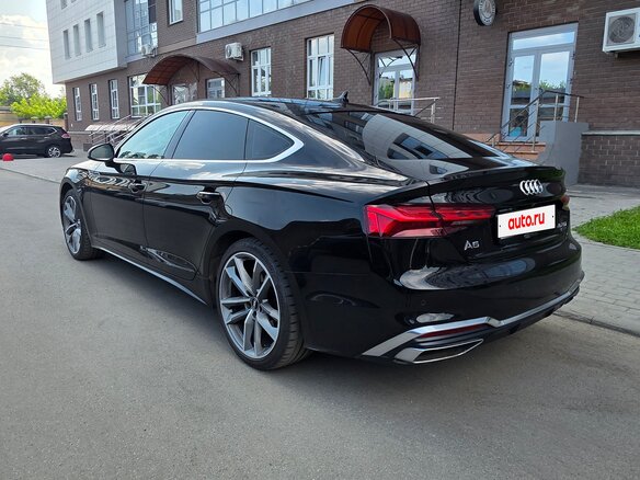 2020 Audi A5 Sportback 40 TDI II (F5) Рестайлинг, чёрный, 3500000 рублей - вид 5