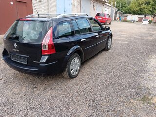 2007 Renault Megane II Рестайлинг, синий, 640000 рублей, вид 4