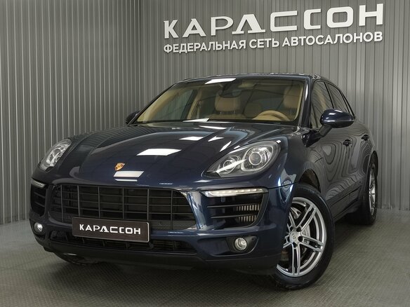 2014 Porsche Macan S I, синий, 2700000 рублей