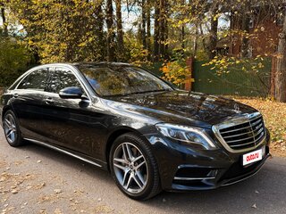 2013 Mercedes-Benz S-Класс 500 Long VI (W222, C217), чёрный, 3200000 рублей, вид 1