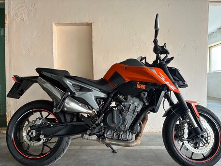 2018 KTM 790 Duke, оранжевый, 450000 рублей, вид 1