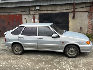 2007 Lada (ВАЗ) 2114, серебристый, 120000 рублей, вид 4