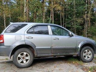 2002 Kia Sorento 4-speed I, серый, 390000 рублей, вид 2