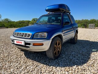 1996 Toyota RAV4 I (XA10), синий, 800000 рублей, вид 1