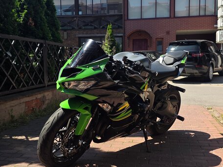2019 Kawasaki ZX-6R Ninja, серый, 1050000 рублей, вид 1