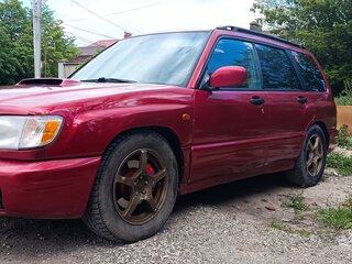 2001 Subaru Forester I Рестайлинг, красный, 410000 рублей, вид 3