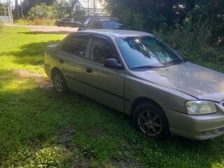 2007 Hyundai Accent ТагАЗ II, бежевый, 265000 рублей, вид 2