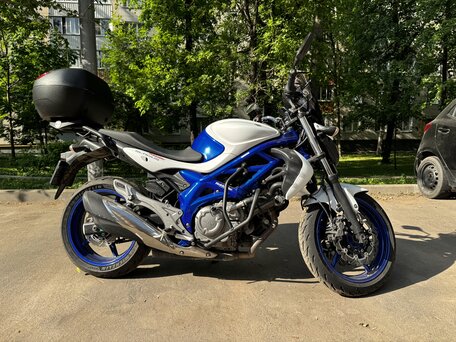 2013 Suzuki SFV 400 Gladius, синий, 399999 рублей, вид 1