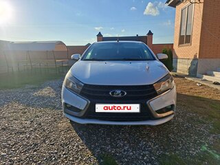 2017 Lada (ВАЗ) Vesta I, белый, 620000 рублей, вид 1