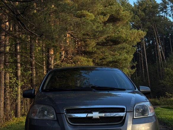 2008 Chevrolet Aveo I Рестайлинг, серый, 380000 рублей - вид 6