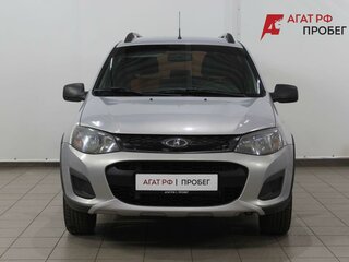 2015 Lada (ВАЗ) Kalina Cross II, серебристый, 630000 рублей, вид 2
