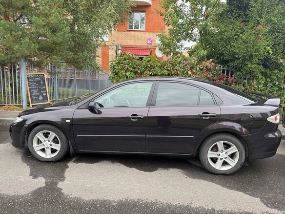 2007 Mazda 6 I (GG) Рестайлинг, пурпурный, 649000 рублей - вид 6