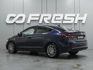 2018 Hyundai Elantra VI (AD), синий, 1369000 рублей, вид 2