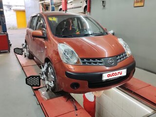 2007 Nissan Note I, красный, 530000 рублей, вид 3