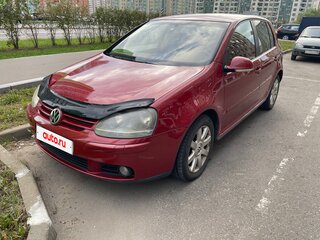 2004 Volkswagen Golf V, пурпурный, 410000 рублей, вид 1