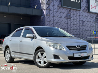 2007 Toyota Corolla AMT X (E140, E150), серебристый, 747000 рублей, вид 1