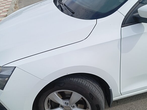 2021 Skoda Rapid II, белый - вид 6