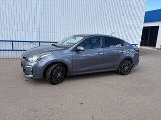 2017 Kia Rio IV, серый, 1470000 рублей, вид 4