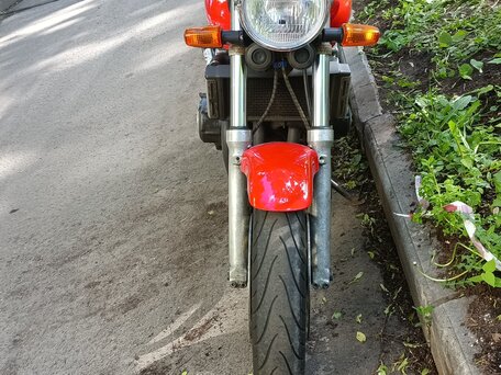 1996 Honda CB 400 Super Four, красный, 240000 рублей, вид 4