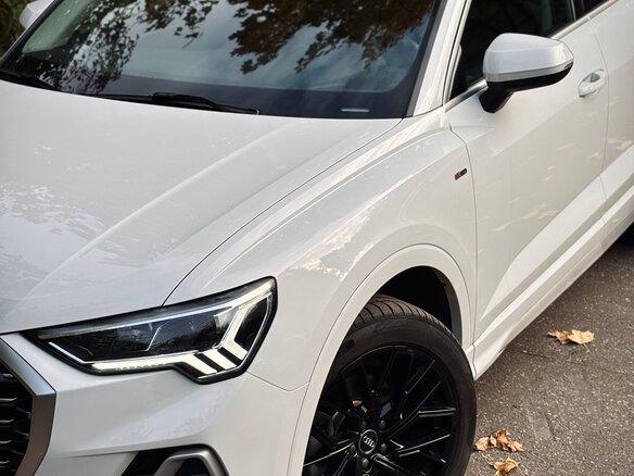 2021 Audi Q3 40 TFSI II (F3), белый, 3690000 рублей - вид 1