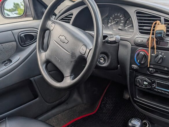 2008 Chevrolet Lanos I, красный, 150000 рублей - вид 4