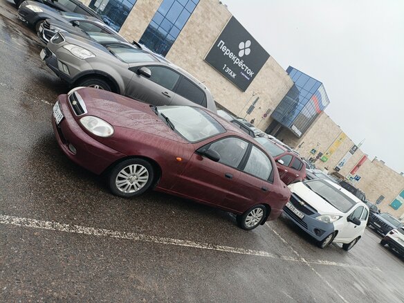 2008 Chevrolet Lanos I, красный, 240000 рублей - вид 4