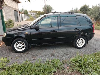 2012 Lada (ВАЗ) Kalina I, чёрный, 270000 рублей, вид 2