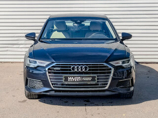 2019 Audi A6 45 TFSI V (C8), синий, 3795000 рублей, вид 2