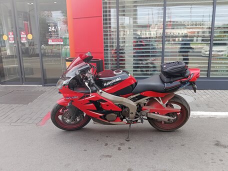 2001 Kawasaki ZX-6R Ninja, красный, 460000 рублей, вид 3