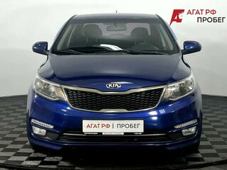 2016 Kia Rio III Рестайлинг, синий, 980000 рублей, вид 3