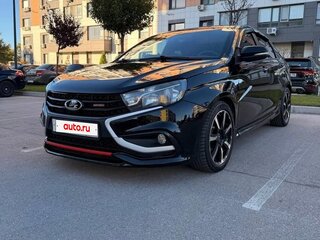2021 Lada (ВАЗ) Vesta Sport I, чёрный, 1450000 рублей, вид 1