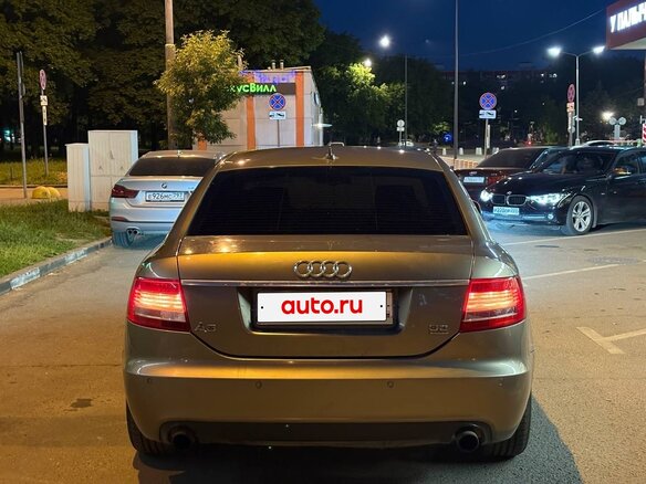 2008 Audi A6 III (C6), бежевый, 560000 рублей - вид 3