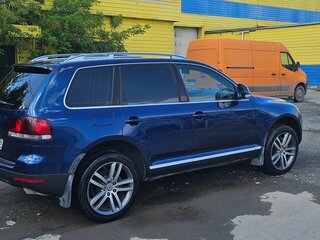 2007 Volkswagen Touareg I Рестайлинг, синий, 1000000 рублей, вид 5