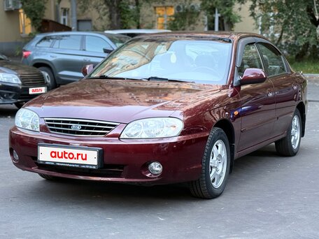 2007 Kia Spectra I Рестайлинг 2, красный, 465000 рублей, вид 1