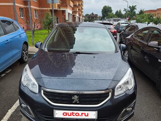 2017 Peugeot 408 I Рестайлинг, синий, 960000 рублей, вид 2