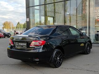2010 Toyota Corolla X (E140, E150) Рестайлинг, чёрный, 823000 рублей, вид 5