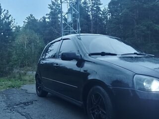 2012 Lada (ВАЗ) Kalina I, чёрный, 220000 рублей, вид 2