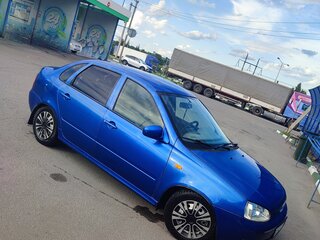 2007 Lada (ВАЗ) Kalina I, синий, 168000 рублей, вид 3