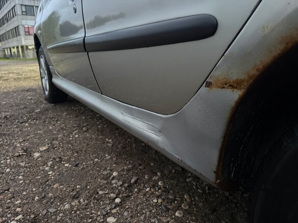 2003 Peugeot 206, серый, 180000 рублей - вид 14