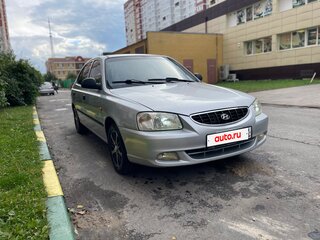 2006 Hyundai Accent ТагАЗ II, серебристый, 300000 рублей, вид 2