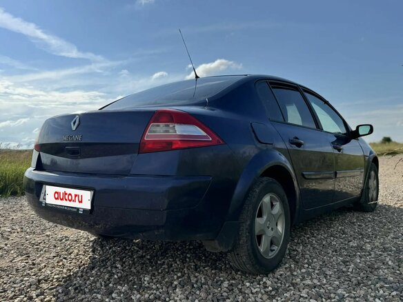 2004 Renault Megane II, синий - вид 4