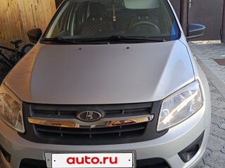 2018 Lada (ВАЗ) Granta I, серебристый, 600000 рублей, вид 1