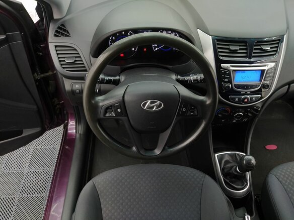2012 Hyundai Solaris I, фиолетовый, 849000 рублей - вид 21