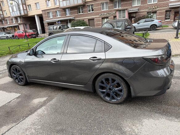 2010 Mazda 6 II (GH) Рестайлинг, серый, 950000 рублей - вид 4